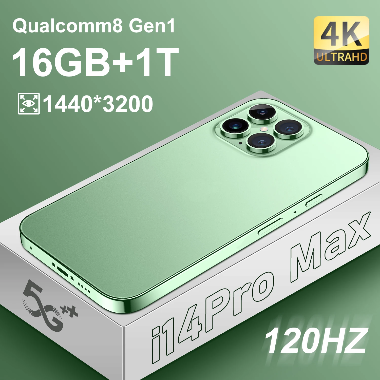 

Смартфон глобальная версия I14 Pro Max, 7,0 дюйма, 16 ГБ + ТБ