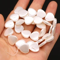 hot 15mm imitation pearls beads heart shape loose beads diy fashion jewelry earrings bracelets findings accessories