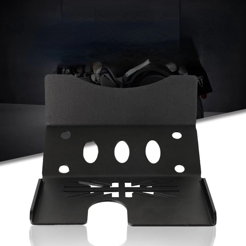 

1Pc for TRIUMPH Bonneville Bobber Retrofit Motorcycle Accessories CNC Skid Plate Bash Frame Guard Under Engine Protection Cover