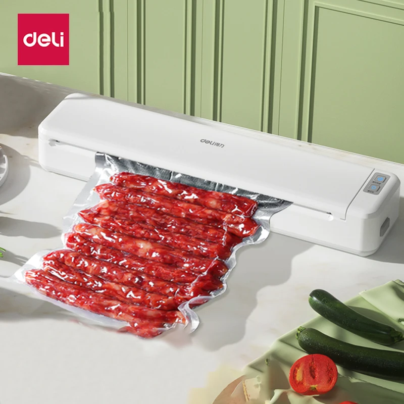 

Автоматическая машина для хранения и упаковки Deli, вакуумная машина, машина для склеивания пластика, машина для ламинирования пластика