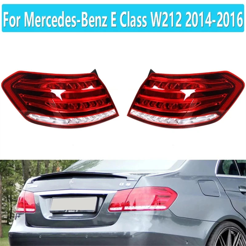 

Задний фонарь BDHONG в сборе для Mercedes-Benz E Class W212 2009-2016 седан, задний фонарь, сигнал поворота, тормоз, автомобильные аксессуары
