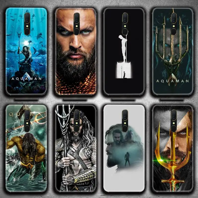 

Aquaman Jason Momoa Phone Case For Oppo A5 A9 2020 Reno2 z Renoace 3pro A73S A71 F11