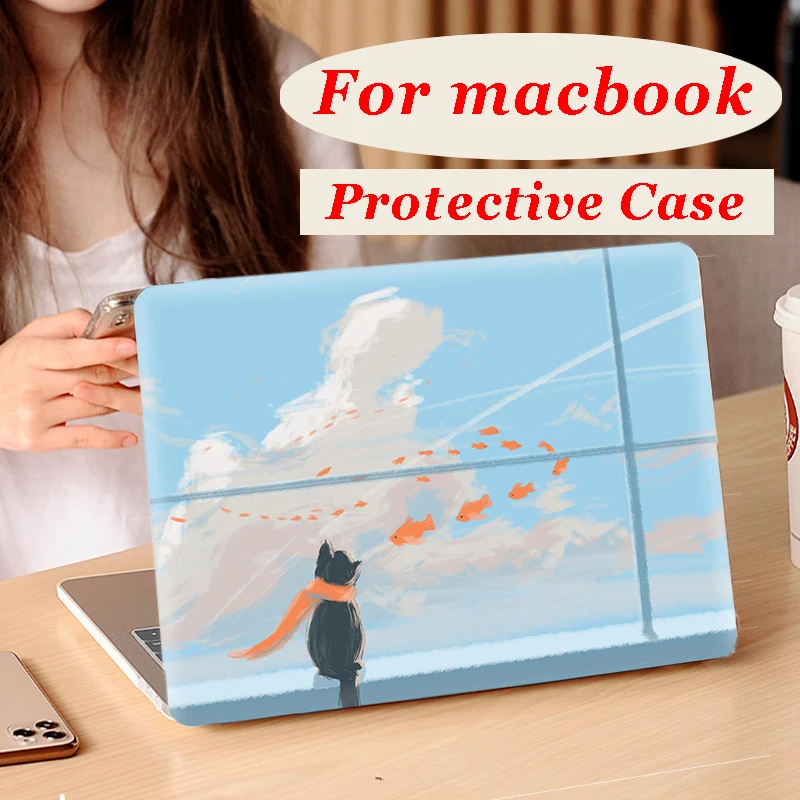 

Laptop Case for MacBook Air 13 Case for Macbook Pro 13 Cover 2020 Air M1 Cover Funda Pro 16 2021 Pro 14 15 Laptop Accessories
