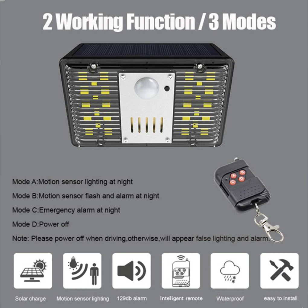 

Garden Solar Powered Fence Light Pathway Walkway Stairs Step Patio Park Wall Mounted Lamp Security Landscaping Lighting