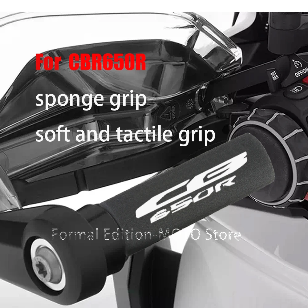 

For CBR650R CB650R Sponge Grip Motorcycle Handlebar Grips Anti Vibration for CBR650R CB650R Accessories