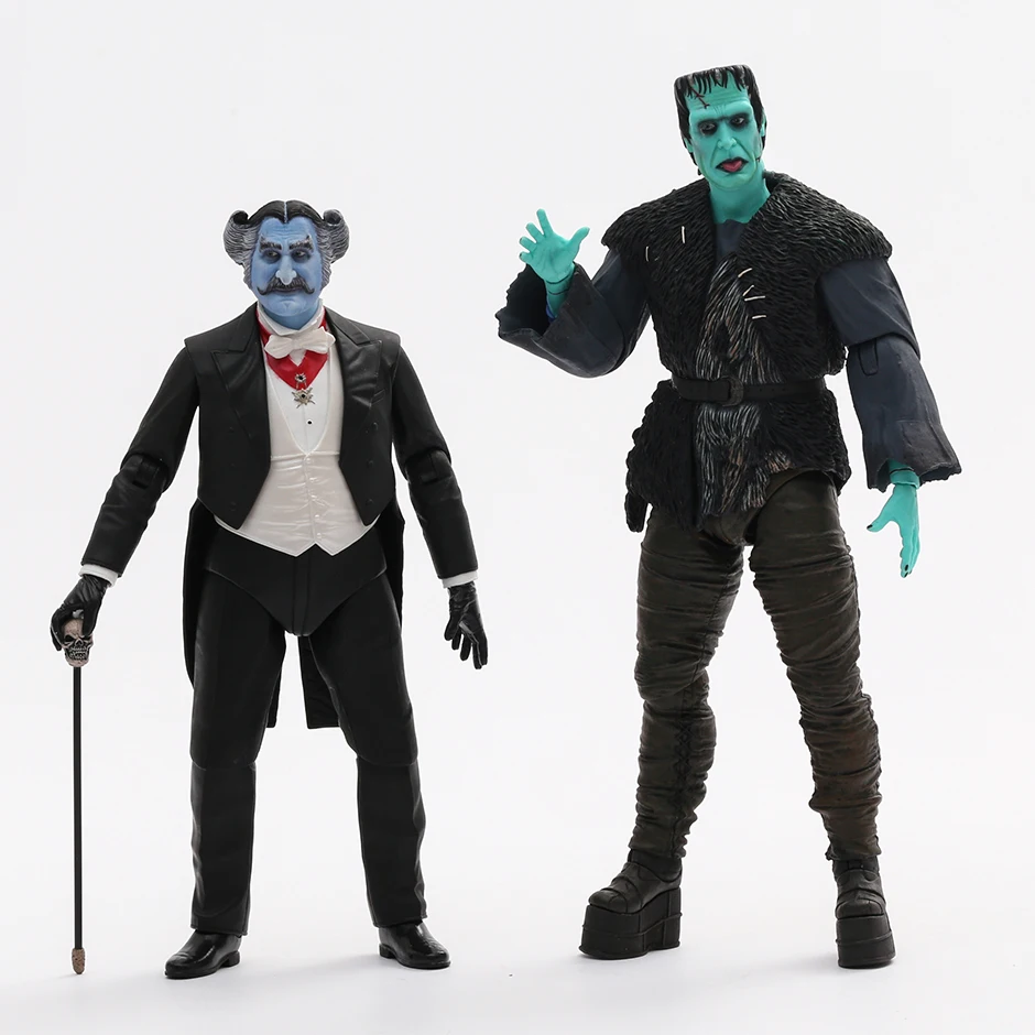 

NECA робов зомби мустры-потрясающий Herman Munster/экшн-фигурка с подсчетом модель в подарок