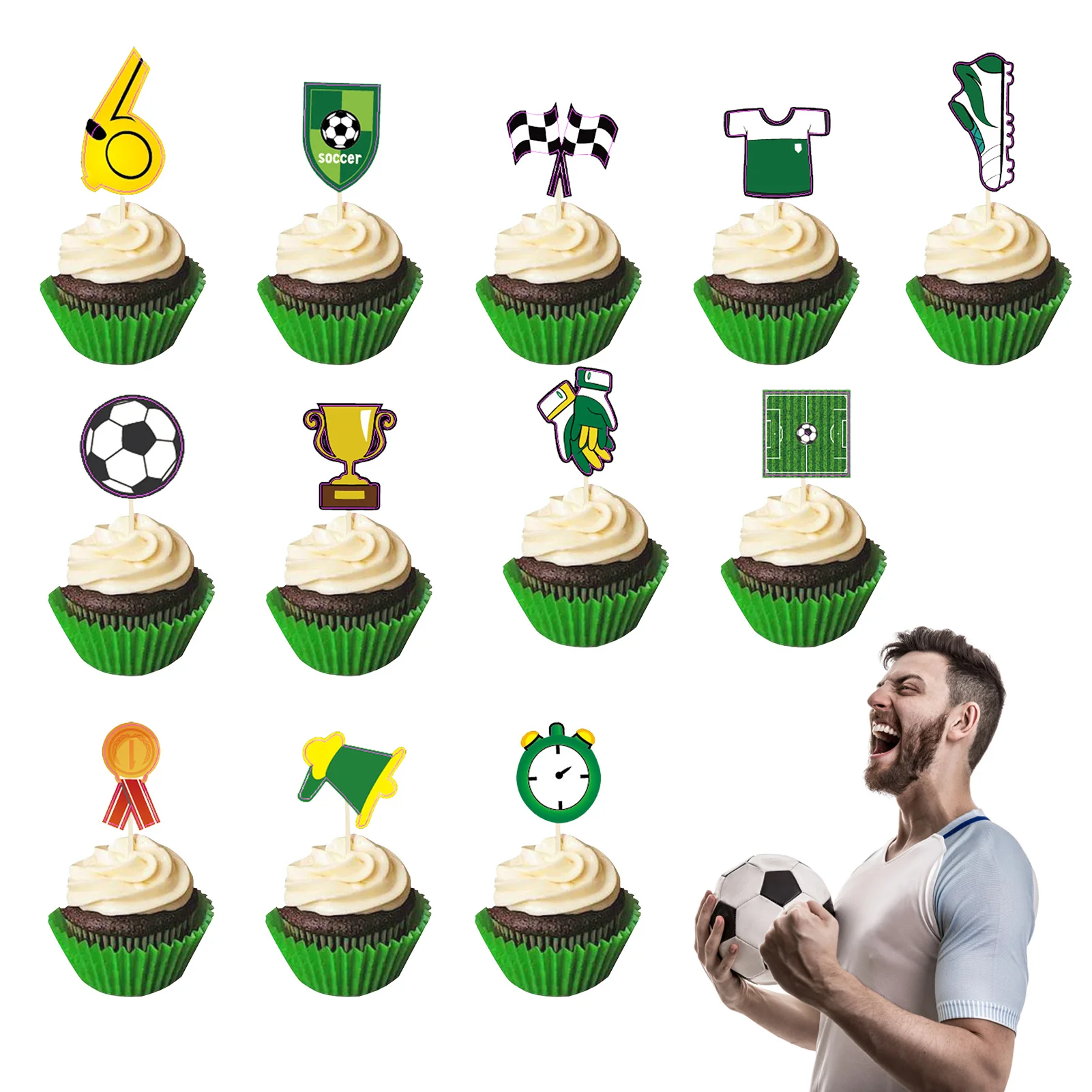 

Футбольный баннер на день рождения, футбольные Голы, украшения для футбола, украшения для вечерние, баннер на день рождения