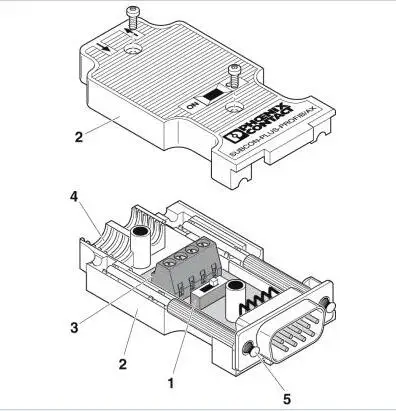 2744380 SUBCON-PLUS-PROFIB/AX/SC Разъем шины Phoenix теперь