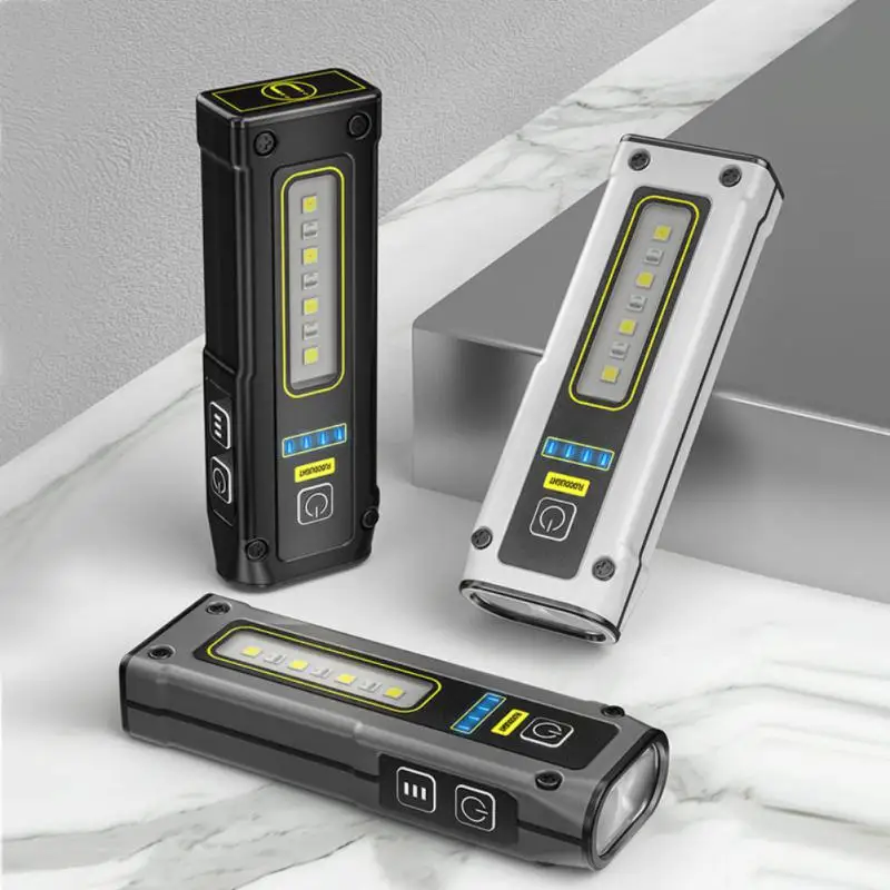 Портативный мини-фонарик высокой мощности светодиодный USB Перезаряжаемый