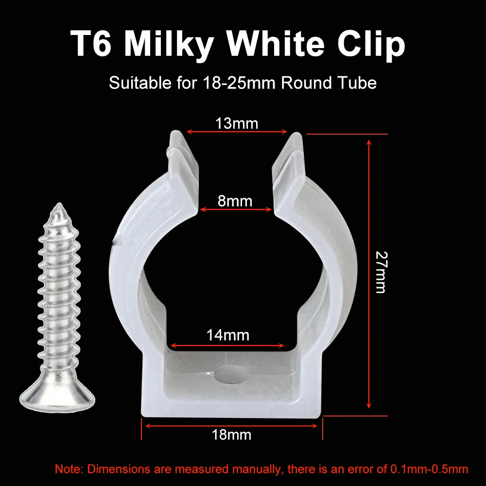 

Зажимы для труб LED T5 T6 T8