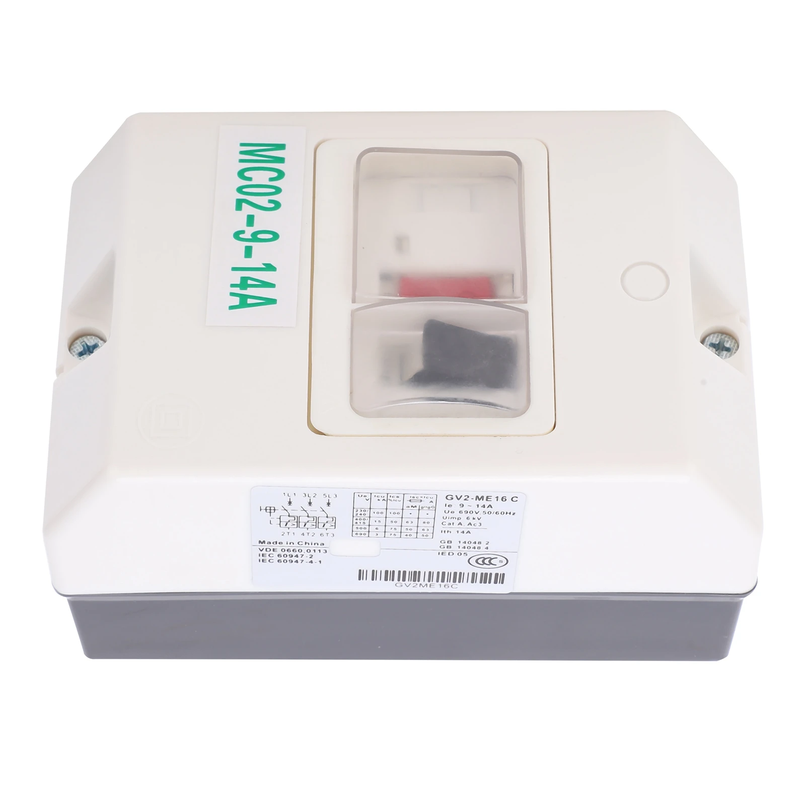 Выключатель защиты двигателя Автоматический выключатель Водонепроницаемый