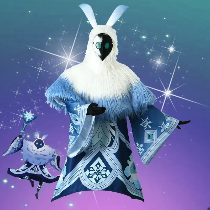 Бездны Маг Косплей Костюм геншин ударная Униформа парик аниме китайский стиль