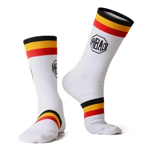 Носки велосипедные унисекс износостойкие, поглощающие пот быстросохнущие дышащие, для профессионального баскетбола, велоспорта