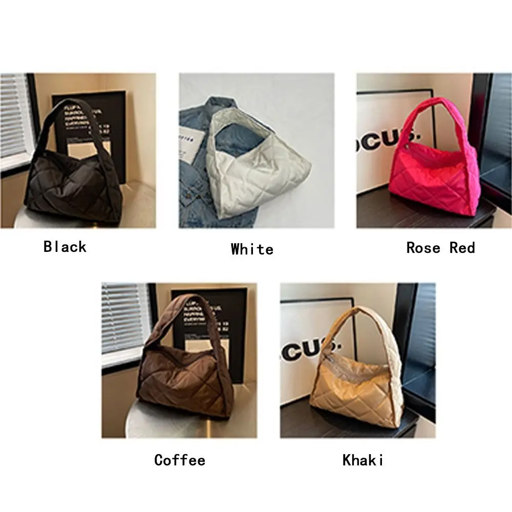 Модная большая вместительная сумка-тоут Stegan с вышитым ромбом повседневная