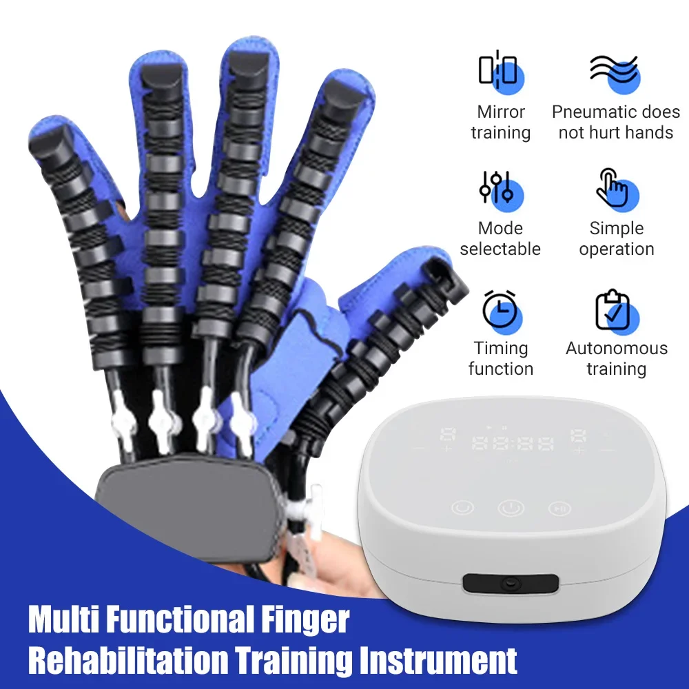 

Hospital Rehabilitation Robot Gloves Stroke Hemiplegia Cerebral Infarction Training Finger Exerciser Hand Function Recover Glove