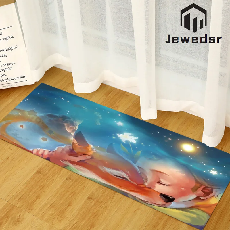 

The Little Prince Floor Mat for Kitchen Carpet Funny Entrance Door Mats Personalized Doormat Bathroom Rug Rugs Living Room Bath