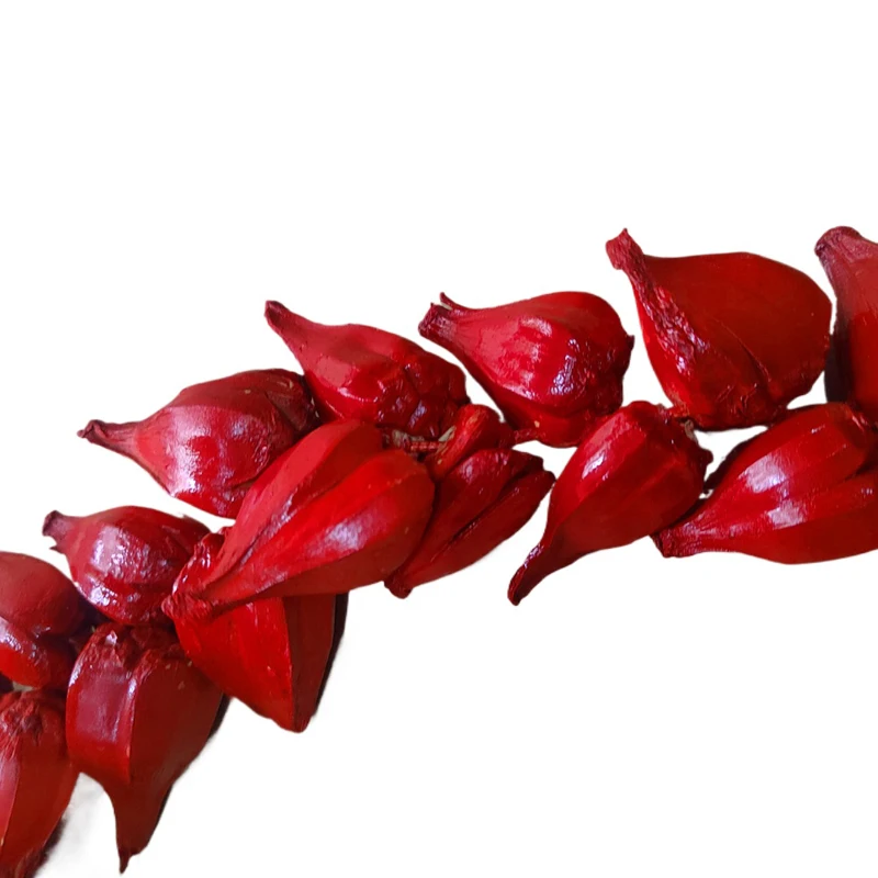 Традиционный натуральный красный тюрбан Ула Фала Самоан для официальных