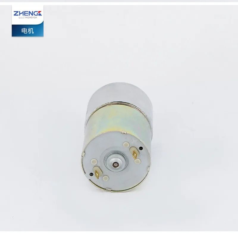 Цилиндрический герметичный мотор постоянного магнита ZHENGKE ZGB37RG ZYTD520 DC 12V 24V с редуктором на 6 мм вале, мощностью 10 Вт, для роботов, обратно-поступательное вращение на скорости 180-800 об/мин.