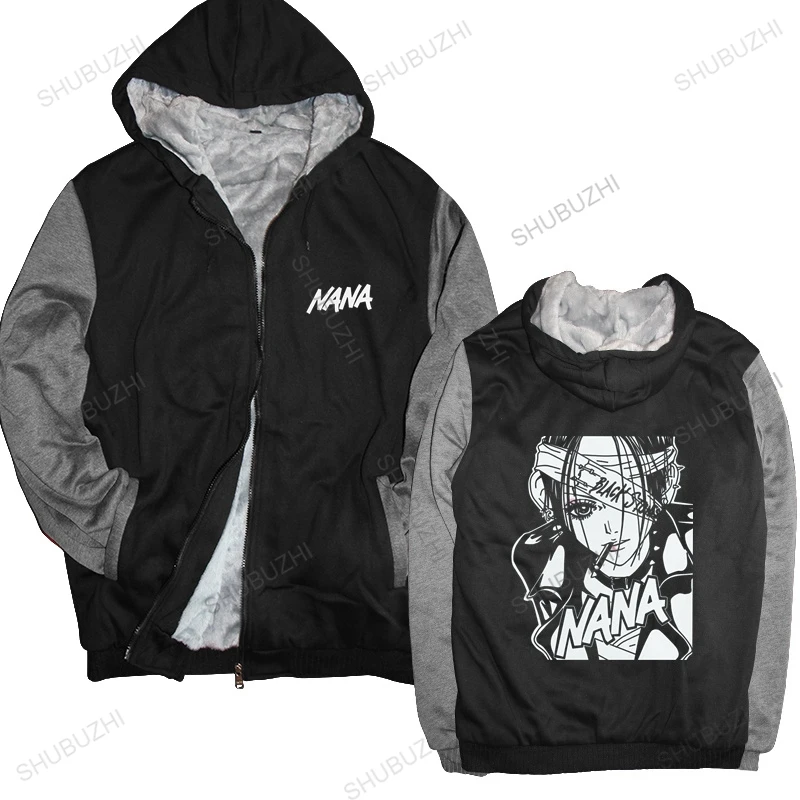 

Толстовка shubuzhi мужская с капюшоном, пуловер манга Нана Осаки, толстовка с капюшоном в стиле японского аниме, уличная одежда в стиле Харадзюк...
