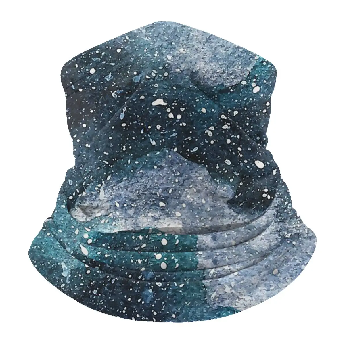 

Emerald Galaxy Multifunctional Scarves Scarf Space Strat Beautiful Face Head Wrap Cover Sun protection Outdoor Hiking