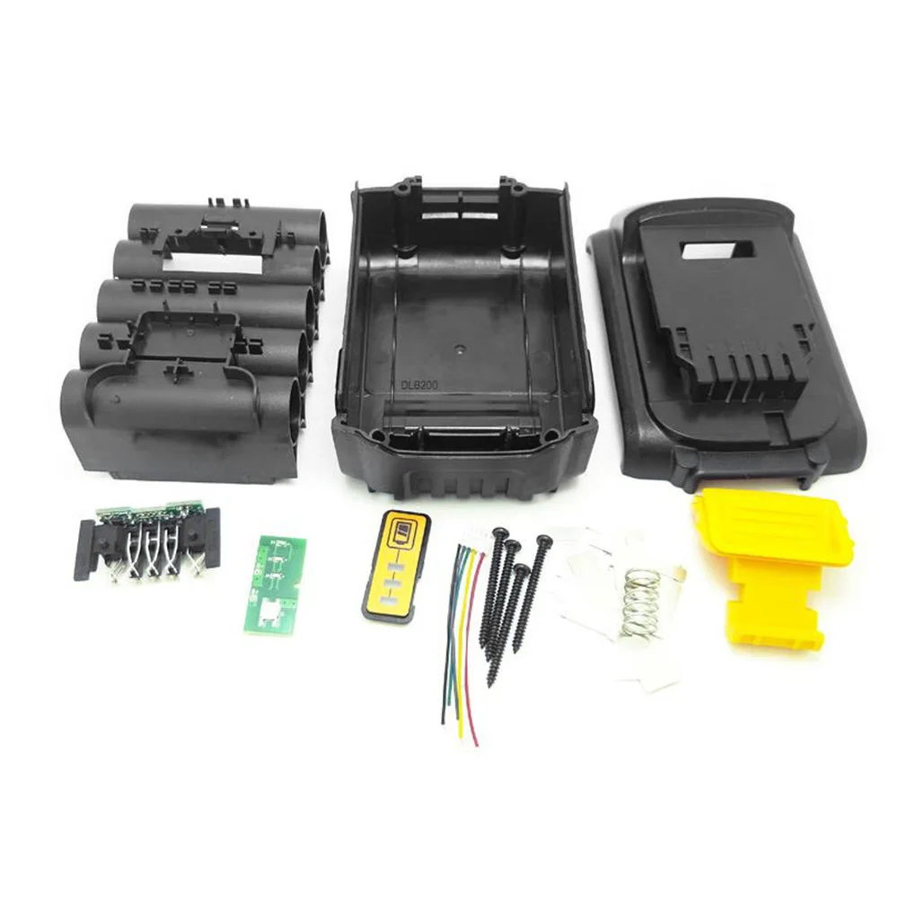 

DCB200 Battery Plastic Case (No Battery Cell ) PCB Circuit Board for Dewalt 18V 20V 3.0Ah 4.0Ah DCB201 Li-Ion Battery