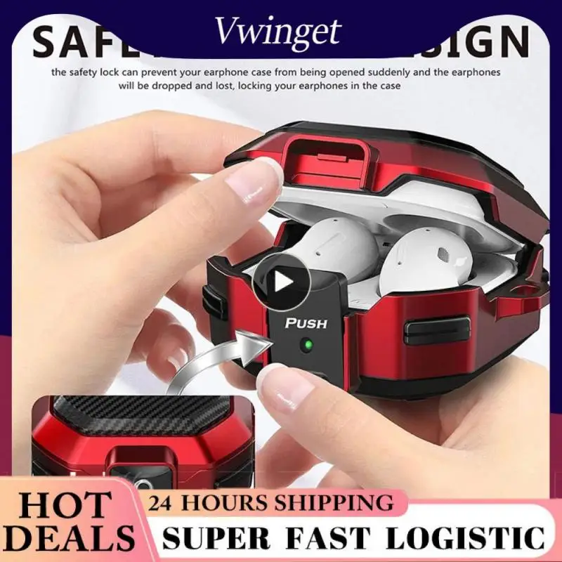 

Luxury Earphone Case Switch Buckle For Galaxy Buds Fundas 2 Live For Samsung Galaxy Buds Live 2 Armor Cover Case