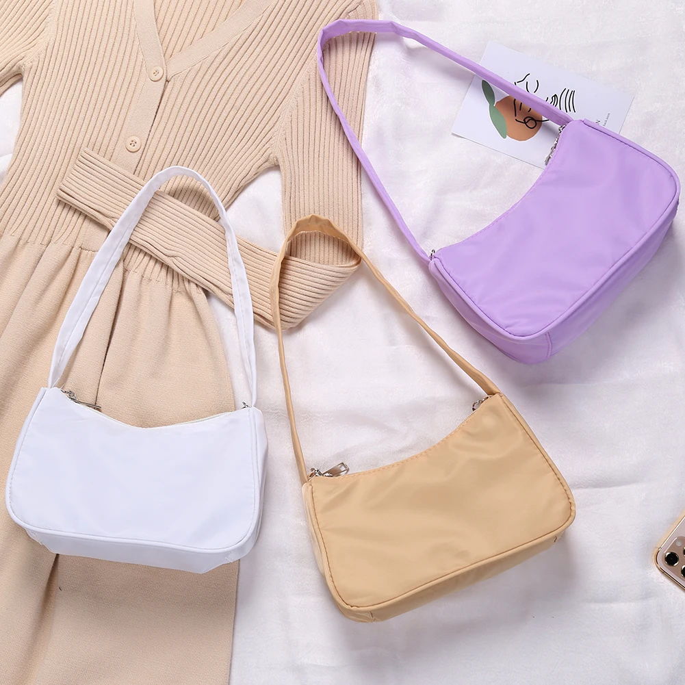 

Fashion Women Pure Color Butterfly Chain Shoulder Underarm Bag Casual Elegant Ladies Small Hobos Brand Designer Handbags Purse