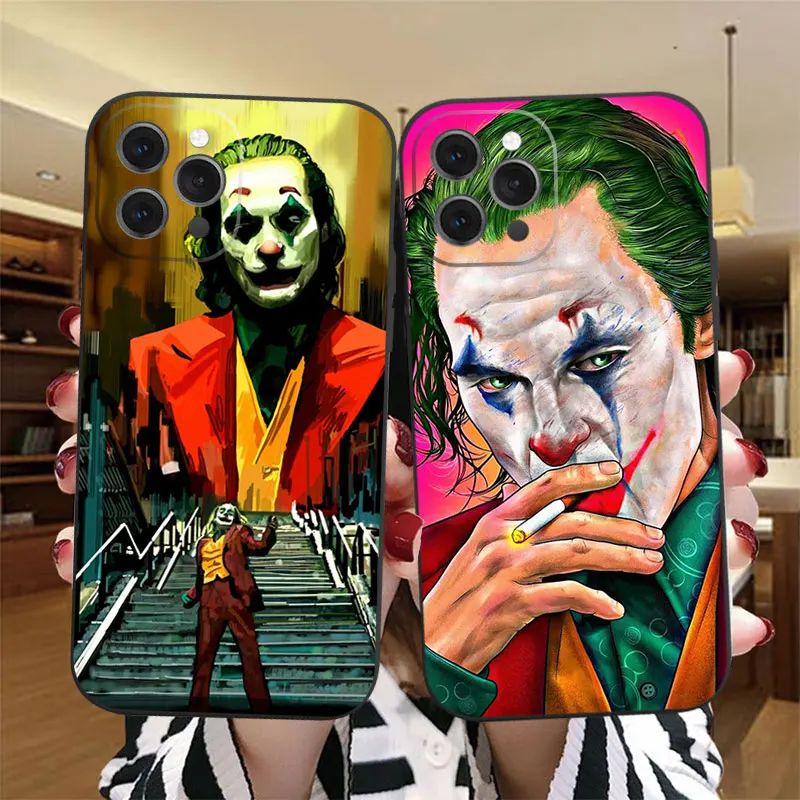 

Funny Joker Phone Case For New IPhone 13 Mini Pro Max 7 8 Plus TPU Silicone Matte Coque for IPhone 11 12 Pro X XS MAX XR Cover