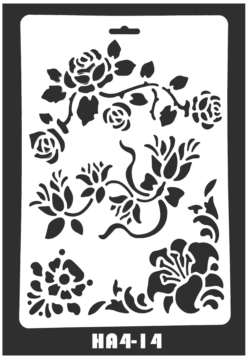 

Многоразовые трафареты для рисования