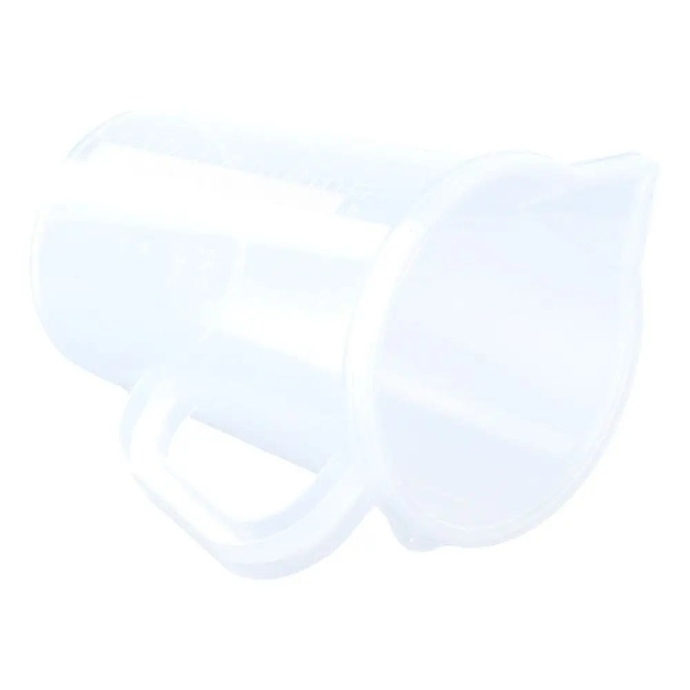 

1000ml Graduated Beaker Plastic Thickened Lab Beaker with Handles Large Capacity Cup Chemical Laboratory Equipment