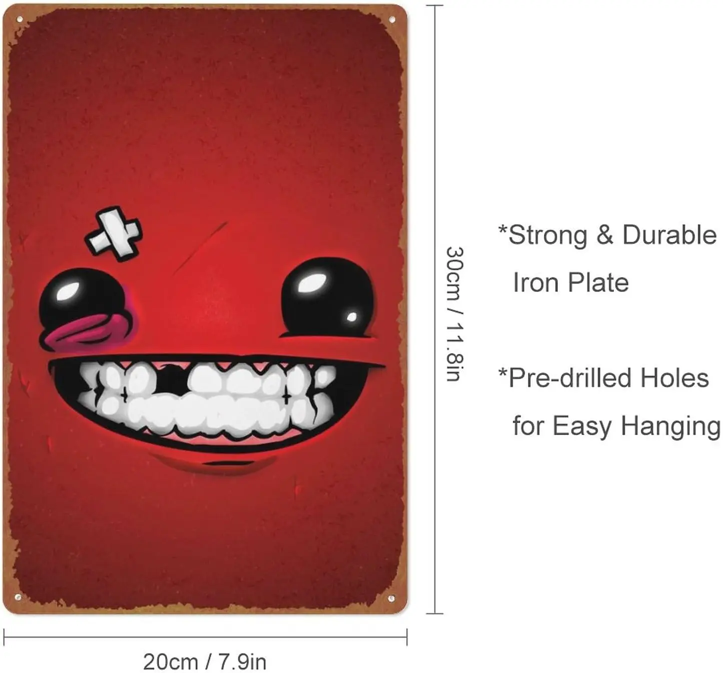 Fce Super Met Boy! Плакат Fn Gme Metl Sgn Tn в стиле ретро декор для дома улицы гота бродяги клуба