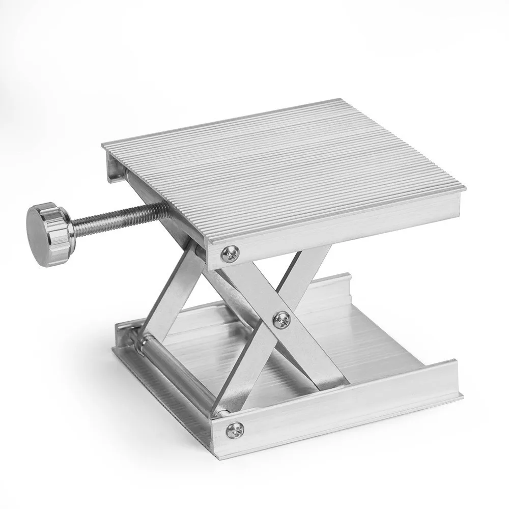 

Aluminum Router Lift Table Woodworking Engraving Spirit Level Lifting Stand