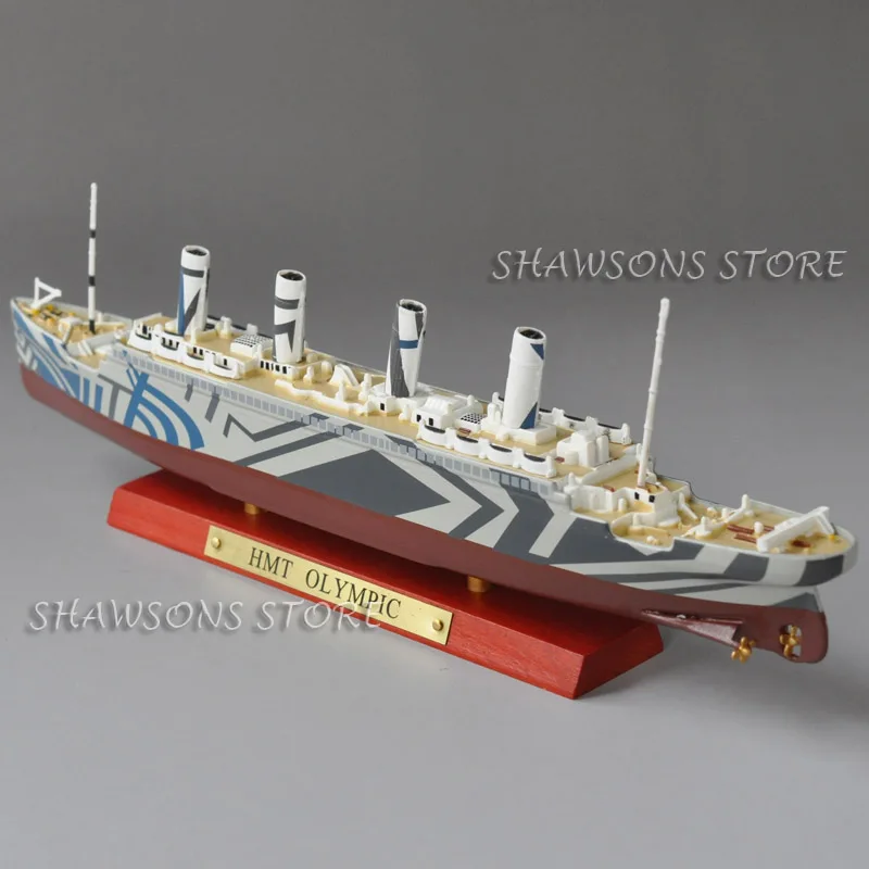 

Atlas 1:1250 Scale Diecast Ship Model Toys HMT Olympic Cruiser Ocean Liner Miniature Replica Collectible