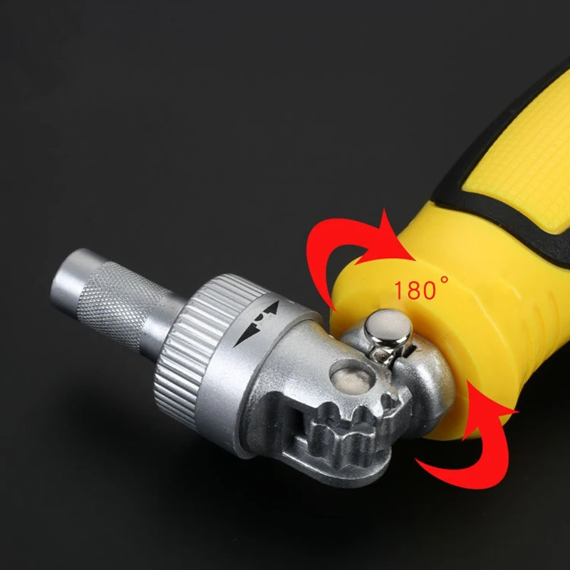 13 в 1 трещотка складной Т-образный с головкой партии набор отверток одно слово