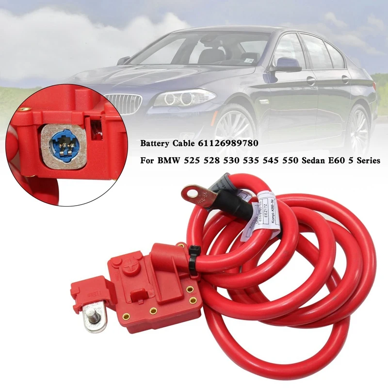 Автомобильные положительные провода аккумуляторные батареи кабель 61126989780 для BMW