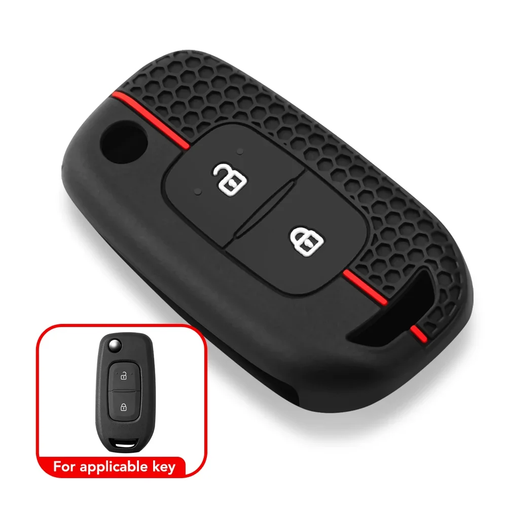 

Силиконовый Чехол Для Ключей Для Renault Sandero Stepway Logan Clio Arkana Captur Kadjar Daster Twingo Trafic Kwid - Прочный ...