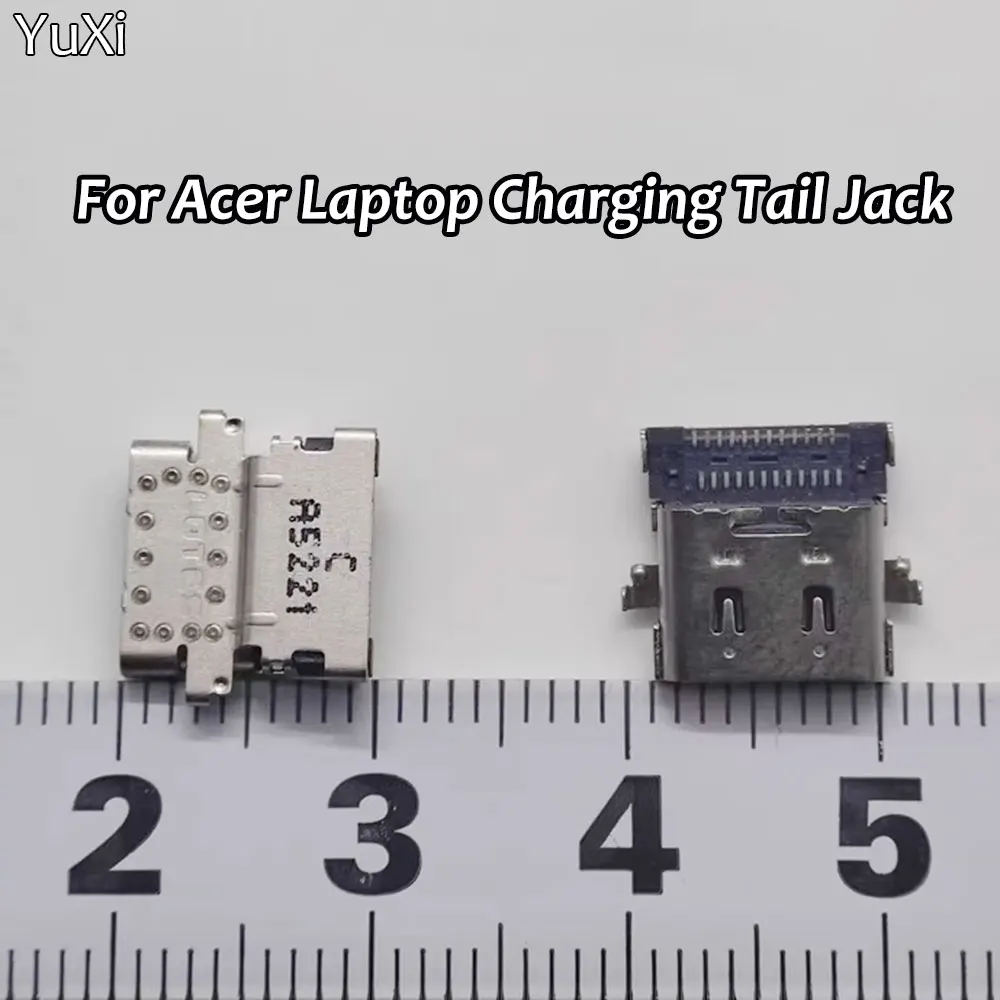 

YuXi 1Pcs For Acer N20C1 AN515-45 AN515-55 AN515-57 Laptop Charging Tail Jack Type-C 24Pin Built-in Power Supply Connector