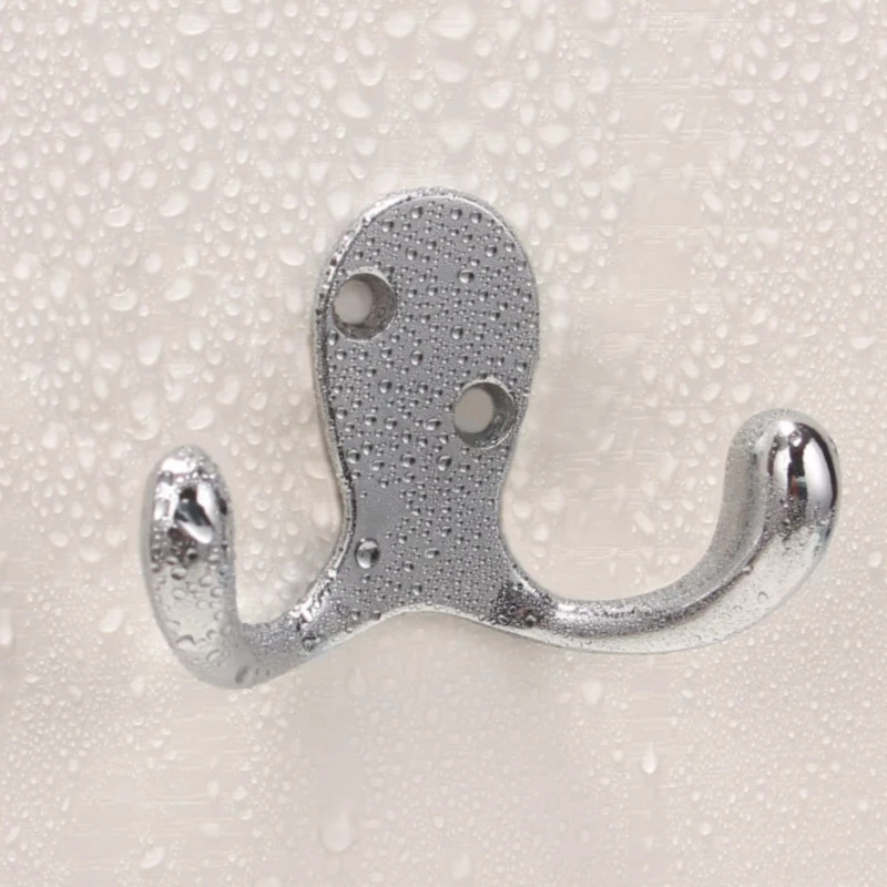 

12pcs Wall mounted Metal Coat Rack Towel Hooks Key Holder Clothes Rack Furniture Hook Bathroom Accessories