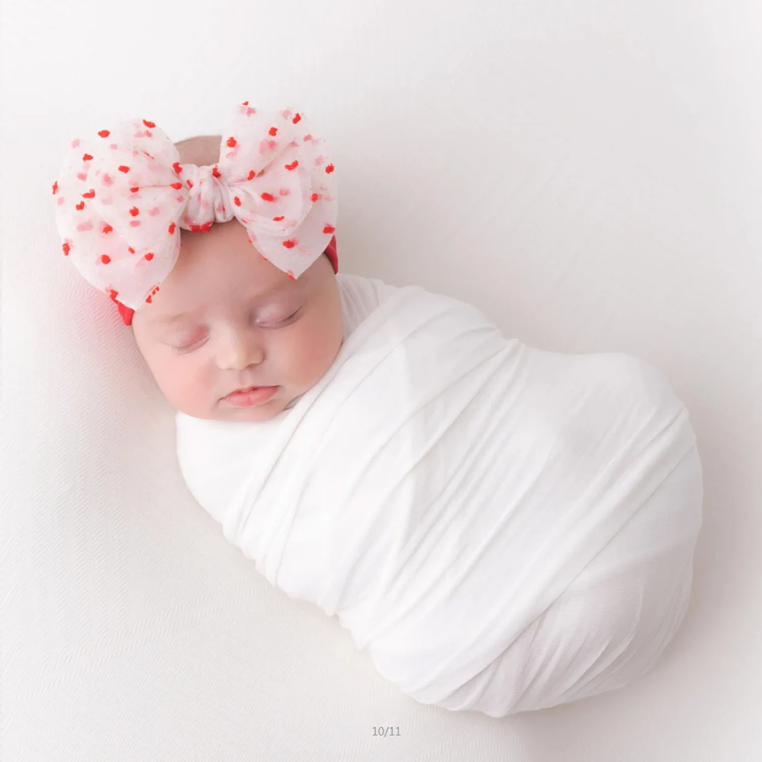 

2023 Christmas Children's Headband Baby Nylon Headbands Solid Color Double Mesh Girls Bows Head Band Kids Girls Hair Accessories