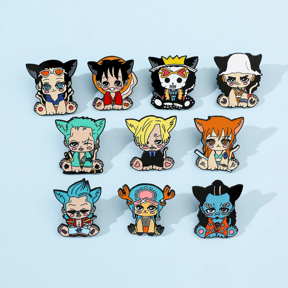 Металлические значки ONE PIECE Bandai