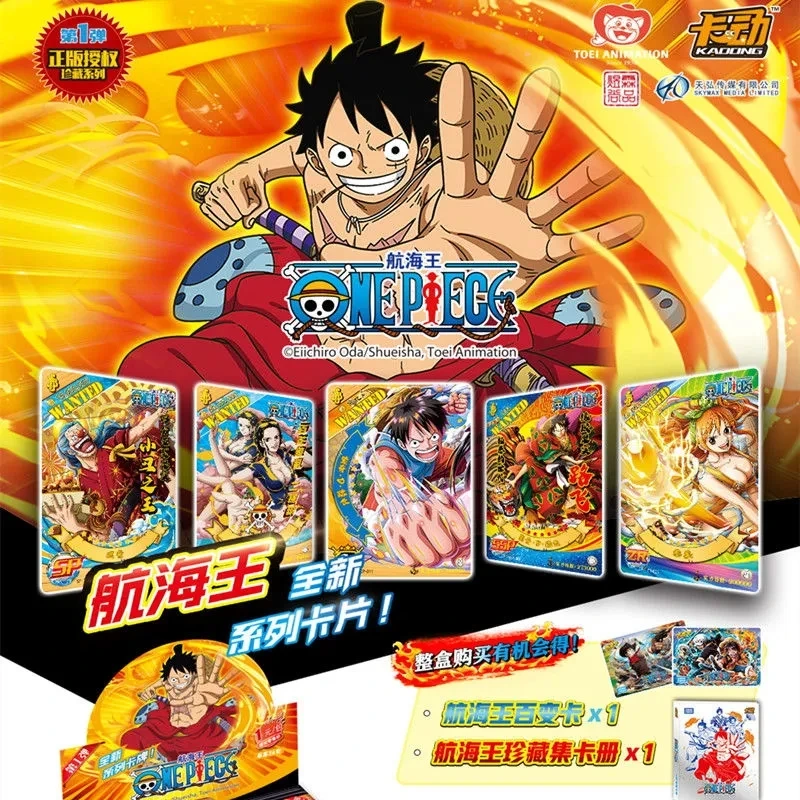 One Piece Card Luffy Classic Deluxe Edition коллекция Flash семейная детская настольная игра игрушки