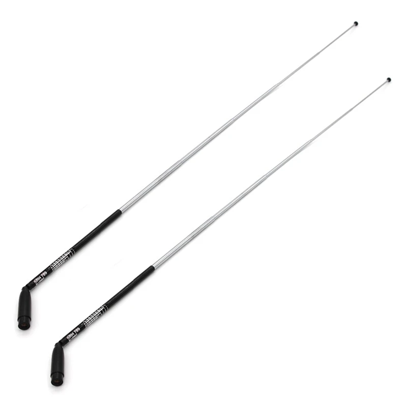 

2X SRH789 SMA Male 95-1100Mhz Foldable Telescopic Antenna