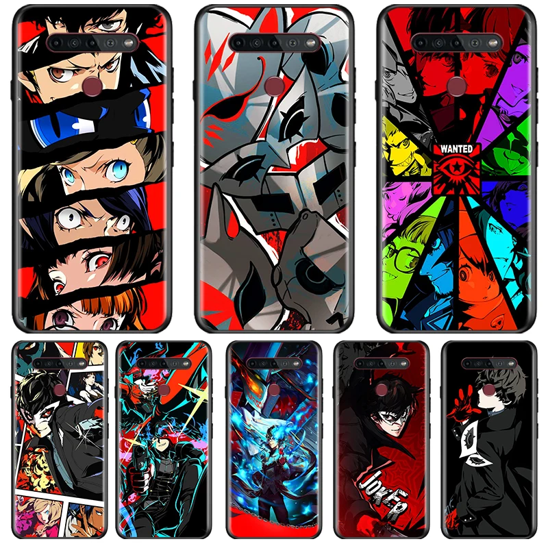

Hot Anime Persona 5 Game Cover LG K92 K42 K22 K71 K61 K51S K41S K30 K20 2019 Q60 V60 V50 S V40 V30 G8 Black Phone Case