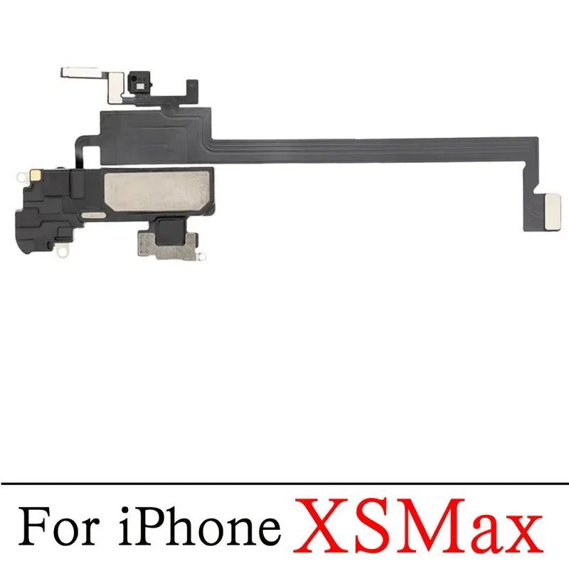 Фото Ушной динамик для iPhone X XR XS Max, наушники, гибкий кабель, запасные части для ремонта №4
