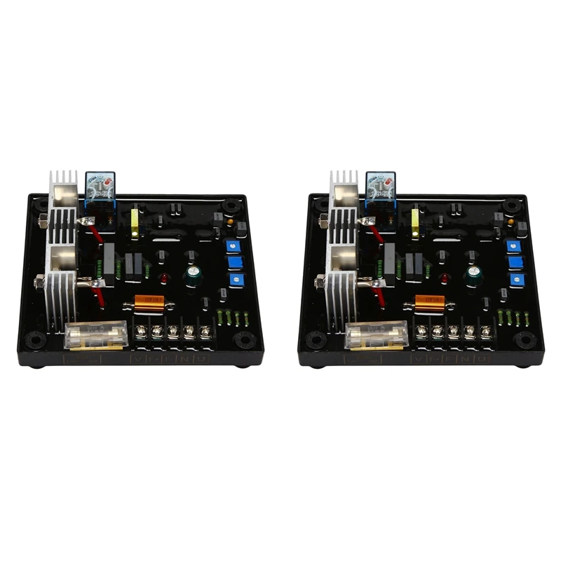 Автоматический регулятор напряжения для щетки и бесщеточного генератора 2 шт.