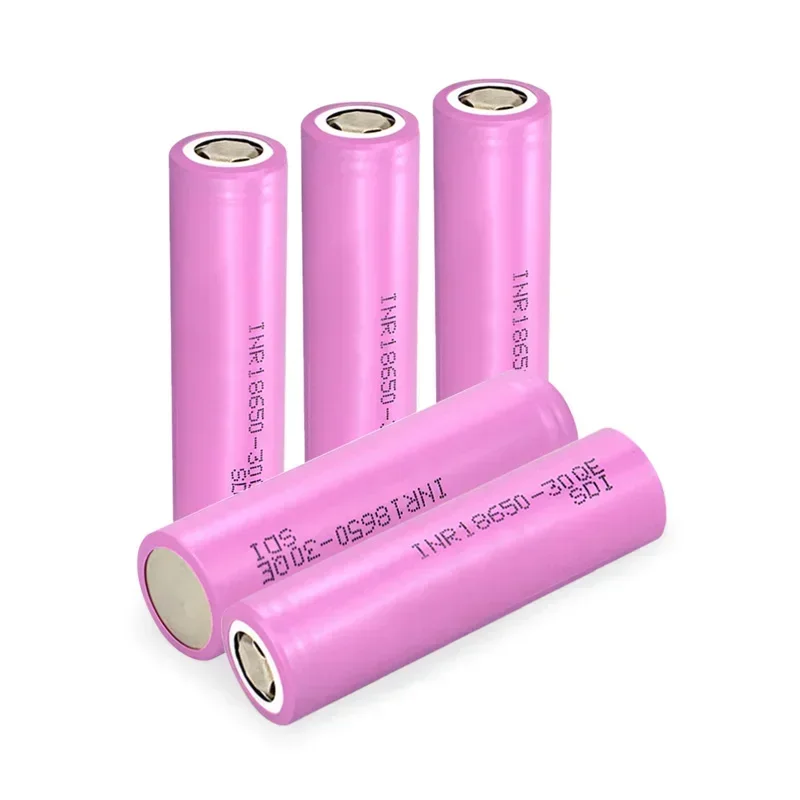 3000mAhINR18650 Battery 3.7V INR18650 30Q Li-ion Rechargeable Batteries Used for power bank small fan bateria 18650 recargable