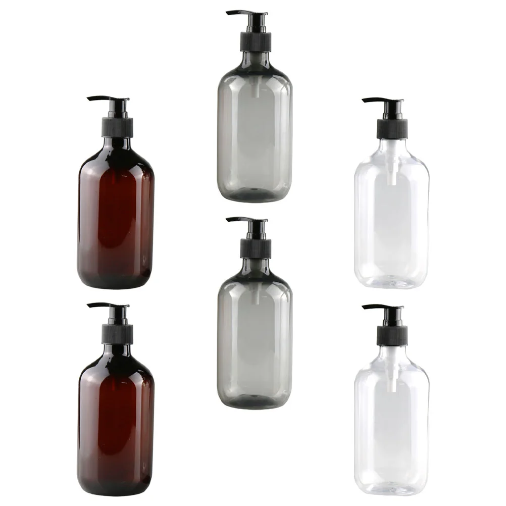 

6Pcs Leak Proof Travel Bottles Lotion Shampoo Bottles Portable Sub Bottles (Assorted Color)