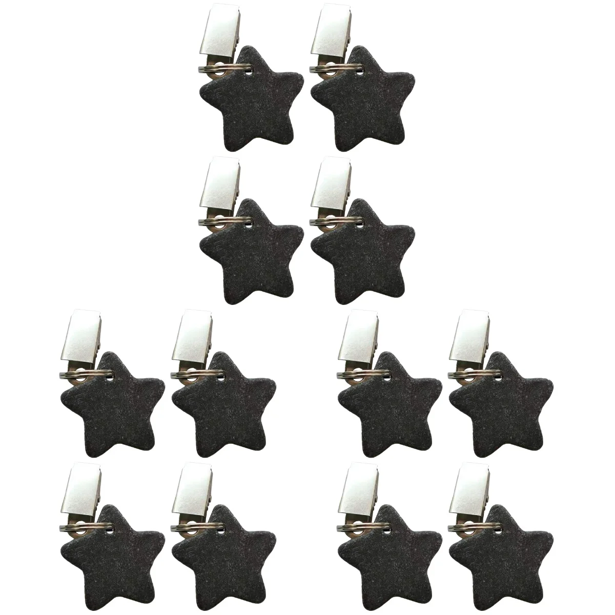 

Tablecloth Weights Table Clip Cover Weight Pendant Clips Clothmetal Garden Picnic Reusable Shower Curtain Heavy Holders Star