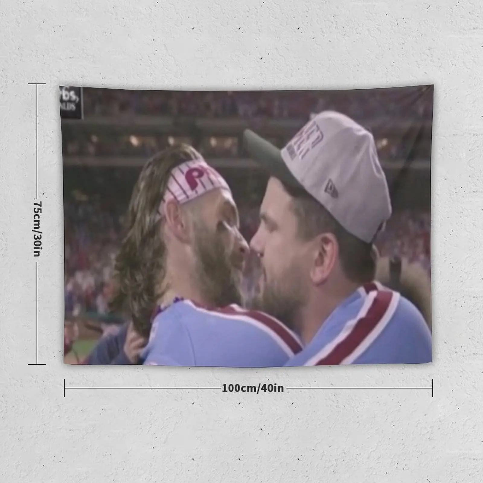 Гобелен Bryce and Kyle Kissing для комнаты эстетический настенный декор гобелен