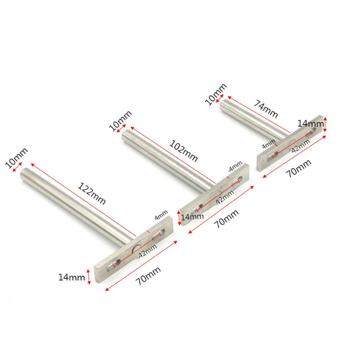 

10PCS 3"4"5" Wall Shelf Support Brackets Folding Shelf Support Bracket Hidden Floating for Heavy Duty Bracket